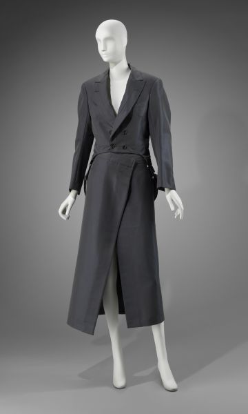 Tailcoat Jacket and Wrap Skirt