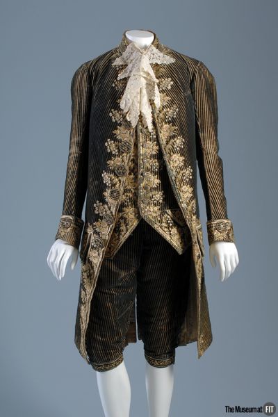 Man’s suit, circa 1785, Frankreich 