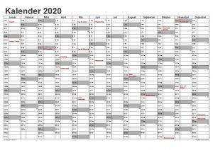 Kalender2020