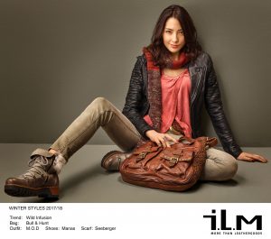 ILM Winter Styles 2017/18 Trend: Wild Infusion Bag: Bull & Hunt Outfit: M.O.D Shoes: Manas Scarf: Seeberger